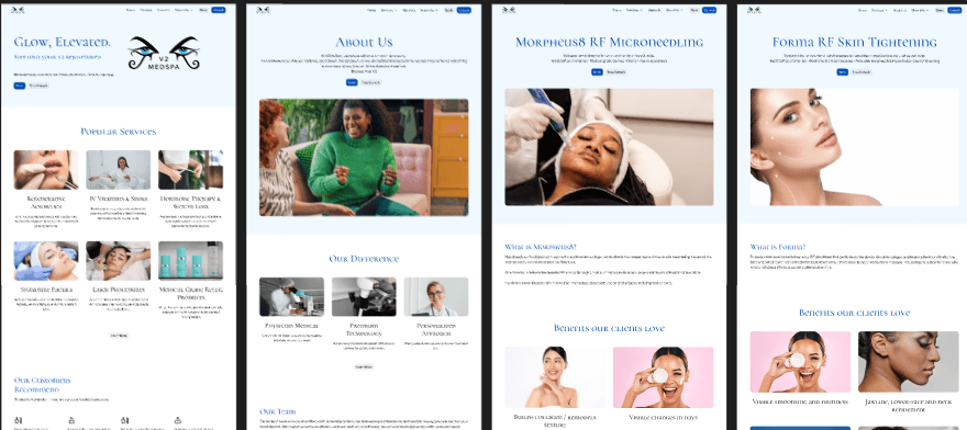 V2 Med Spa case study